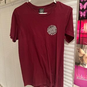 red santa cruz shirt
